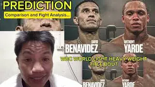 David Benavidez vs Anthony Yarde Prediction Comparison and Fight Analysis...
