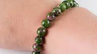 Ruby Zoisite Braacelets