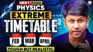 Last 90 Days Plan for NEET 2026 Physics | GG Sir&rsquo;s Realistic Study Routine to Boost Rank