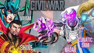 REAL SOUTH-ASIAN *CIVIL WAR* with @Vayam27  VS @Lunatic_Sam @Nadar_Gaming ft. BONUS CLIP !