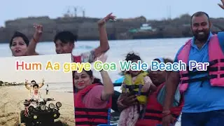 ￼Hum Aa Gaye Goa wale beach par # vlog # shorts # viral # trending