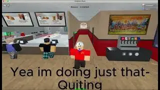 Smileblueboi Gets a job at McDonalds and quits(Over Iced Coffee)