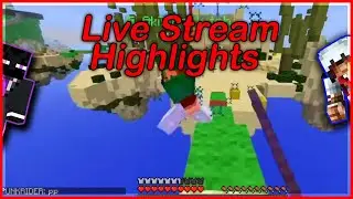 Fireball's Best Live Stream Highlights (Minecraft Hypixel Bedwars) w/Serpent and Enderman