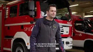 Adventszeit: erhöhte Brandgefahr durch Kerzen