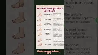Your Feet Are Trying to Tell You Something! | Hidden Health Warnings You Shouldn&rsquo;t Ignore 👣 #healthy