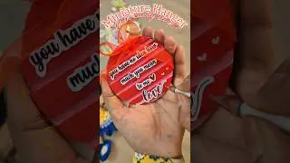 Mini Hanger❤️✨️ #love #valentinesday #shorts #ytshorts #diy #hanger #craft #miniature #yt #viral