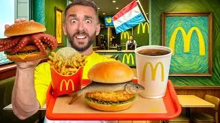Provo il MCDONALD'S ad AMSTERDAM!! *Meglio dell'Italia??*