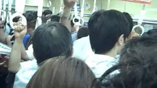 Last Hour Rush Hour on the Railway