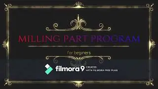 CNC MILLING PART PROGRAM PART 2