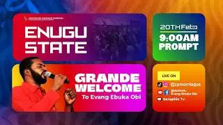 ENUGU CRUSADE 2026 { ARRIVAL OF EVANG EBUKA OBI IN ENUGU} || 20TH FEBRUARY 2026