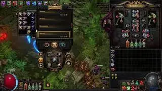 [POE1 PC] Carrion golem build. trying out easy essence/heist/strongbox.