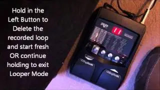 Digitech RP155 Looper and Drum Machine Demo