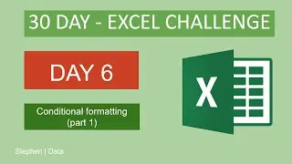 ДЕНЬ 6 | Условное форматирование (часть 1) | 30-дневный челлендж по Excel | #анализданных #excel ...