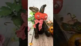 Тыковки 🎃 мои новые персонажи #love #halloween #авторскаяигрушка #toys #teddy #cute #art #toyart