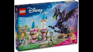 LEGO Instructions | Disney | 43240 | Maleficent's Dragon Form and Aurora's Castle | Sleeping Beauty