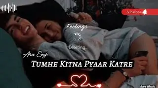 Tumhe Kitna Pyaar Karte | Arijit Singh , Bawaal , Varun | (Slow+Reverb) | By Rare Music