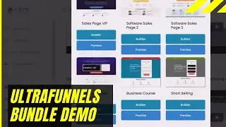 Ultrafunnels Bundle Demo - AI, Unlimited, Enterprise, Profit Academy, Whitelabel