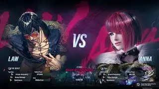 BSK (Law) VS Piya (Anna) Tekken 8 Ranked