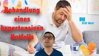 Behandlung eines hypertensiven Notfalls, nur für Ärzte