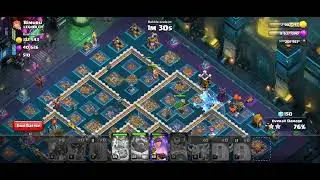 Futuristic coc base destruction..! 😈