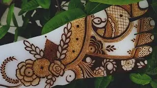Indian feet Design| Henna tutorials, classes and lessons by Devaky S Dharan