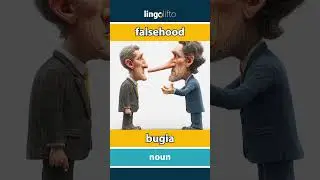 🇬🇧🇮🇹 falsehood - bugia : learn English : impariamo l'inglese : vocabulary builder