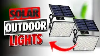 🔥 Top 5 Best SOLAR OUTDOOR LIGHTS on Amazon ✅ [Budget] Bright / Waterproof / For Yard & Garden