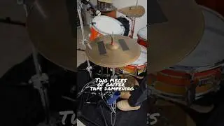 Did dampening the hi-hats make a difference? #shorts #short #hihats #damper #tone #sounds #create