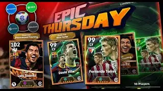SPIN OR GACHA ✅Luis Suarez✅David Villa ✅TORRES EFOOTBALL & Review ❗️Cross Platform Without Mobile