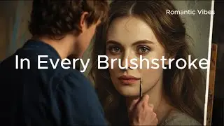 In Every Brushstroke - Lyric Video | A Love Captured Through Art