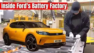 Ford Explorer EV Battery Plant Revealed 2,775 Parts, 180 Robots, One Mission