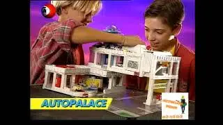 SPOT GIG 1995 MICRO MACHINES AUTO PALACE pubblicit&agrave; anni 80 90 natale giocattoli vecchi micromachine