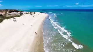 Beauty of Seashore: A Drone's Serenade to Coastal Splendor