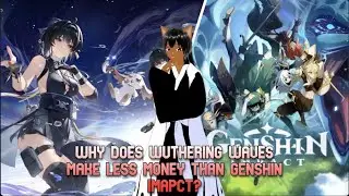 VTUBER REACTS Why Wuthering Waves Makes Less Money Than Genshin