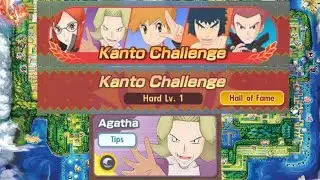 [Pok&eacute;mon Masters EX] Champion Stadium - Kanto Challenge Agatha (Dark)