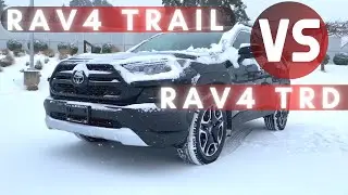 TOYOTA RAV4 TRD OFF ROAD VS RAV4 TRAIL - Adventure Trail TRD Off-road