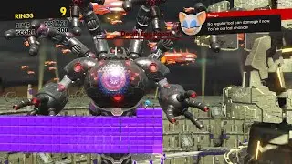 Sonic Forces (PS4) Playthrough: Stage 30 Death Egg Robot (Avatar) Medal (Grind) Keeps Going