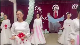 Múa: Vì Tình Ngài Yêu Con-Đệ Tử Mân Côi Hà Nội-#dongmancoibuichu