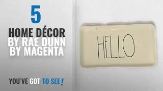 Top 10 Home D&eacute;cor By Rae Dunn By Magenta [ Winter 2018 ]: Rae Dunn/Magenta HELLO TRINKET Dish 9