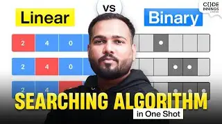 Searching Algorithm EXPLAINED | Linear vs Binary Search Made Easy