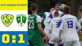 D&ouml;bern weiter auf Meisterkurs bei Glanzparaden! | Luckenwalde II vs. D&ouml;bern 0:1 | Highlights | SP23