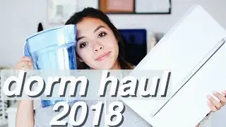 FRESHMAN DORM HAUL 2018 | Random Decor, Organization, + More