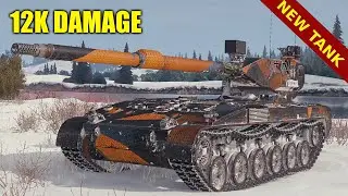 Hirschkafer - New Tier 11 German TD - 12K Damage - World of Tanks Replay