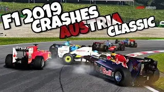F1 2019 CLASSIC CRASHES & SPINS AUSTRIA