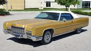 1972 Lincoln Continental Coupe Gold