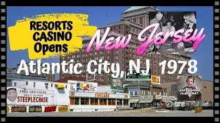 Atlantic City Resorts Casino Opens. Casino Gambling Begins. {1978} {Color Photographs}