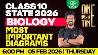 🔴 ONE LAST TIME 🔥 Most Important Diagrams | Class 10 Biology | Xylem State 10 Tamil