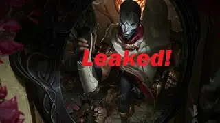 Jhin: The Dead Eye splashart leak + in-game ability