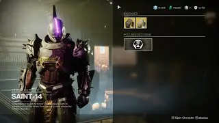 Destiny 2 Saint 14 raw dialogue uncut