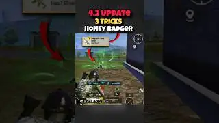 4.2 Update Over Power Honey Badger BGMI 😱😱
